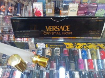 Лот: 6046809. Фото: 1. Versace Crystal Noir Духи в ручке... Женская парфюмерия