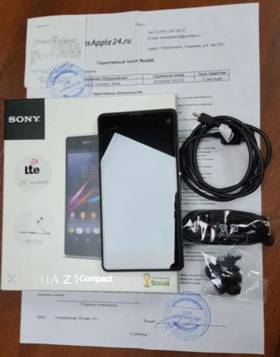 Лот: 6321323. Фото: 1. Sony Xperia Z1 Compact (D5503... Смартфоны