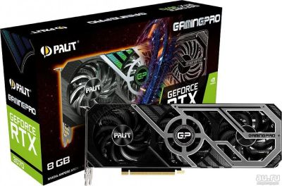 Лот: 18385978. Фото: 1. Palit GeForce RTX 3070 Gaming... Видеокарты