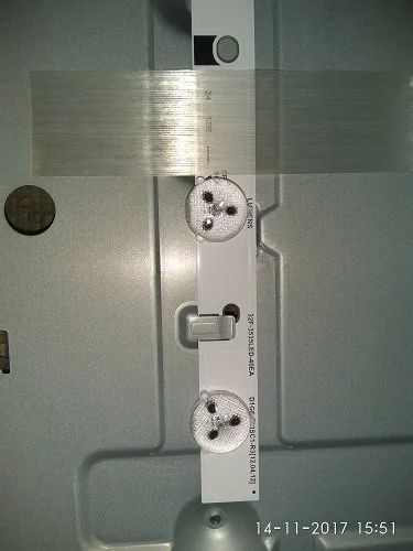 Лот: 10690726. Фото: 1. led string D1GE-320SC1-R3 (12... Запчасти для телевизоров, видеотехники, аудиотехники