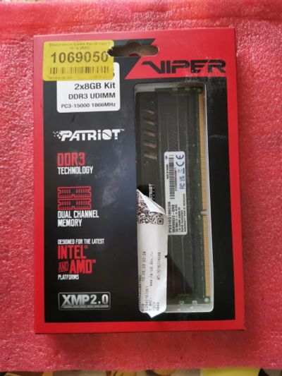 Лот: 23115231. Фото: 1. Оперативная память viper patriot... Оперативная память