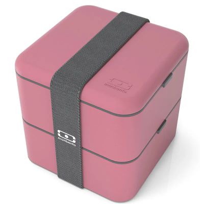 Лот: 24942030. Фото: 1. Ланч-бокс MB Square blush. Контейнеры, банки