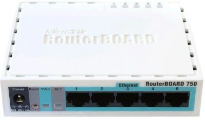 Лот: 6001339. Фото: 1. Маршрутизатор mikrotik rb750. Маршрутизаторы (роутеры)