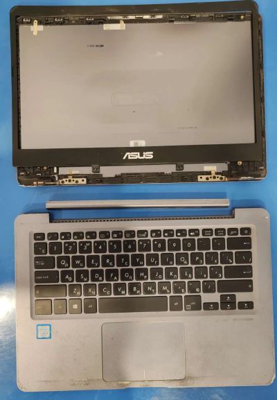 Лот: 24682264. Фото: 1. Корпус ноутбука Asus VivoBook... Корпуса, блоки питания