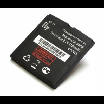 Лот: 11404765. Фото: 1. АКБ Fly bl6408 1100mah Новые. Аккумуляторы