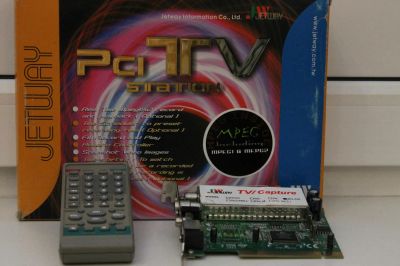 Лот: 4557984. Фото: 1. ТВ тюнер Jetway PCI TV Station. ТВ-тюнеры и карты захвата