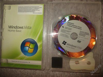 Лот: 2457202. Фото: 1. Операционная система Windows Vista... Другое (компьютеры, оргтехника, канцтовары)