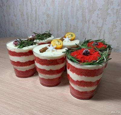 Лот: 15212409. Фото: 1. Новогодние торты и трайфлы. Торты, пирожные