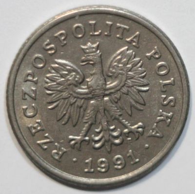Лот: 3855034. Фото: 1. 50 грошей 1991 год. Польша. Европа