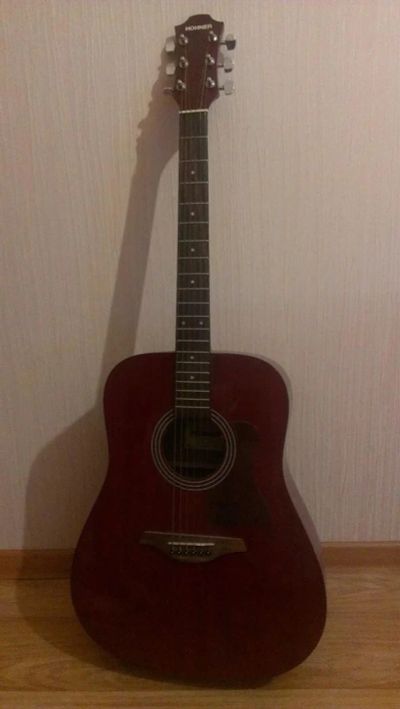 Лот: 3155331. Фото: 1. Акустическая гитара Hohner HW300G. Гитары