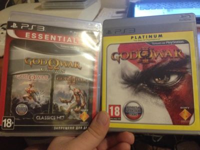 Лот: 5102561. Фото: 1. Серия God of War все 3 части продажа... Игры для консолей