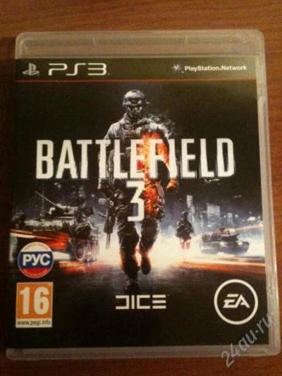 Лот: 2443519. Фото: 1. Battlefield 3 PS3. Игры для консолей