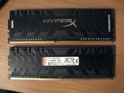 Лот: 14992533. Фото: 1. DDR4 2x8GB HyperX HX432C16PB3K4... Оперативная память