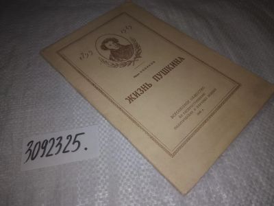 Лот: 24890280. Фото: 1. oz (3092325)Новиков И. Жизнь Пушкина... Мемуары, биографии