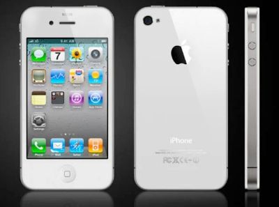 Лот: 5457737. Фото: 1. Apple iPhone 4 white 8 Gb. Смартфоны