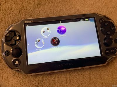 Лот: 17021606. Фото: 1. PlayStation (PS) vita slim. Игровые приставки, консоли