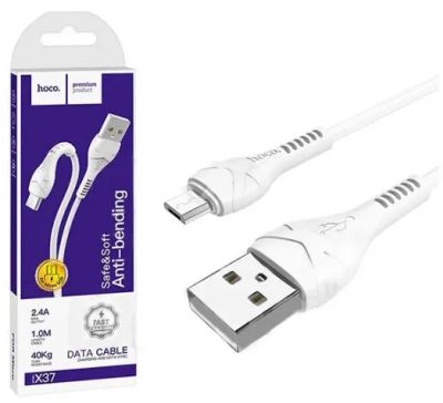 Лот: 19389515. Фото: 1. Кабель USB - MicroUSB Hoco X37... Дата-кабели, переходники