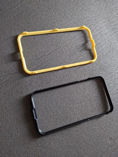 Лот: 19423957. Фото: 1. Рамка для наклейки стекла на iPhone... Защитные стёкла, защитные плёнки