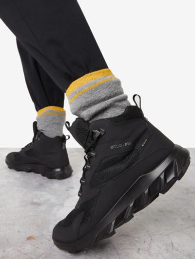 Лот: 24283978. Фото: 1. Ботинки мужские ECCO MX GTX, Черный. Ботинки, полуботинки