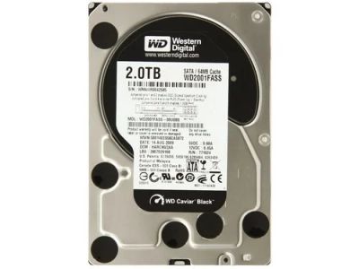 Лот: 7039016. Фото: 1. Жесткий диск 2000GB Western Digital... Жёсткие диски (HDD)