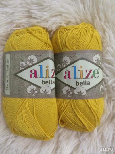 Лот: 9825922. Фото: 1. Пряжа ALIZE BELLA 100% хлопок... Ткани, нитки, пряжа