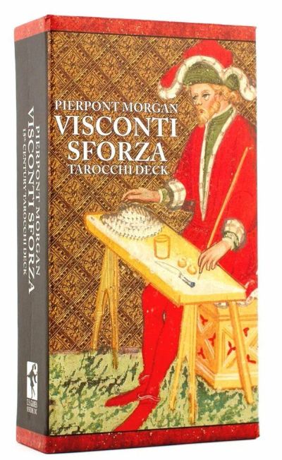 Лот: 21979141. Фото: 1. Карты Таро "Visconti-Sforza Tarot... Талисманы, амулеты, предметы для магии