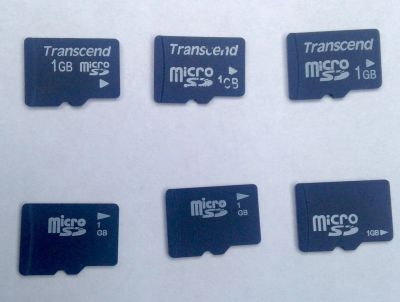 Лот: 4646029. Фото: 1. microSD 1 Gb (6 штук одним лотом... Карты памяти
