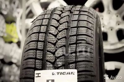 Лот: 23643913. Фото: 1. Зимняя резина 175/70 R-14 "Tigar... Шины