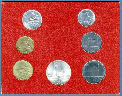 Лот: 11195873. Фото: 1. Ватикан набор монет 1978г - в... Европа