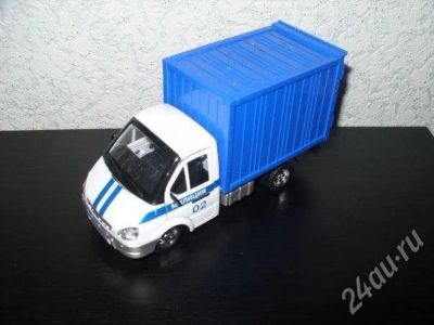 Лот: 376749. Фото: 1. Газель Милиция откр. дв.,капот. Автомоделизм