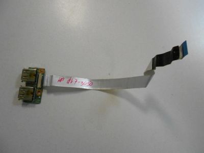 Лот: 9269052. Фото: 1. Плата usb портов для ноутбука... Платы расширения, контроллеры, доп. порты