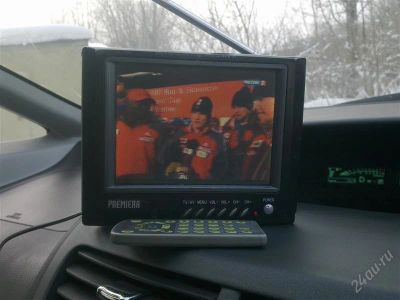 Лот: 1540386. Фото: 1. Автомобильный телевизор PREMIERA. Мониторы, DVD