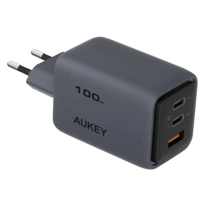 Лот: 24659757. Фото: 1. Сетевое зарядное устройство Aukey... Зарядные устройства, блоки питания, адаптеры сетевые для смартфонов