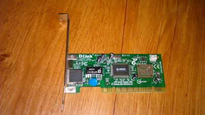 Лот: 4901544. Фото: 1. Сетевая карта D-Link PCI Ethernet. Платы расширения, контроллеры, доп. порты