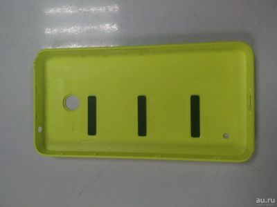 Лот: 9449257. Фото: 1. Задняя крышка желтая Nokia Lumia... Корпуса, клавиатуры, кнопки