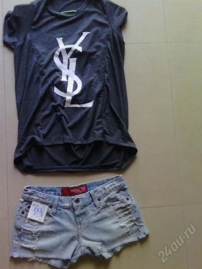 Лот: 2922200. Фото: 1. Майка YSL. Футболки, топы и майки