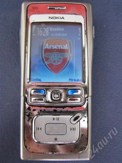 Лот: 477586. Фото: 1. Nokia N91 4Gb. Кнопочные мобильные телефоны