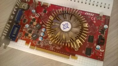 Лот: 6185664. Фото: 1. MSI 512Mb 9600GT. Видеокарты
