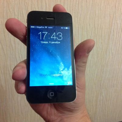 Лот: 3499486. Фото: 1. Apple iPhone 4 16 gb в отличном... Смартфоны