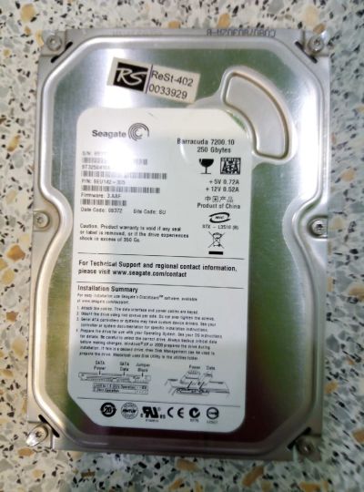 Лот: 16715986. Фото: 1. Жесткий диск. Жёсткие диски (HDD)