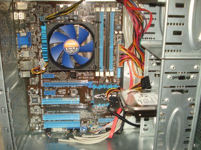 Лот: 23231577. Фото: 1. Материнская плата Asus P8H77-V... Материнские платы