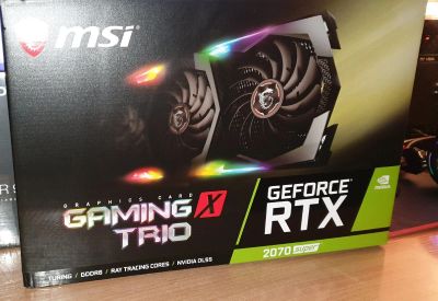 Лот: 17276794. Фото: 1. Видеокарта Geforce rtx 2070 super. Видеокарты