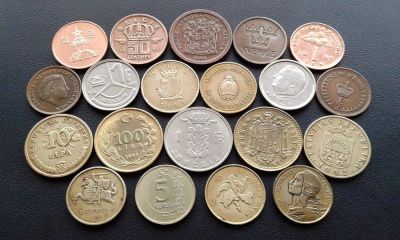 Лот: 11005027. Фото: 1. 20 иностранных монет - одним лотом... Африка