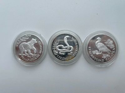 Лот: 19071406. Фото: 1. 1 Рубль Красная книга 1994 год... Россия после 1991 года