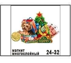 Лот: 10552005. Фото: 1. Магнит Собака йорк Талисман удачи... Магниты сувенирные