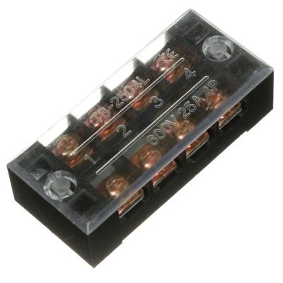 Лот: 24122011. Фото: 1. Блок зажимов ТВ-2504, TDM Electric... Кабельные наконечники, клеммы, соединители