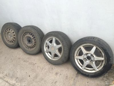 Лот: 8323124. Фото: 1. Колёса R14 175/65 Цена за 4 колеса... Шины на дисках