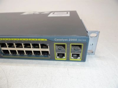 Лот: 19923968. Фото: 1. Коммутатор Cisco Catalyst WS-C2960-48TC-L. Коммутаторы