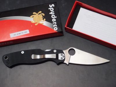 Лот: 3600494. Фото: 1. Spyderco ParaMilitary 2 C81GP2. Ножи, топоры