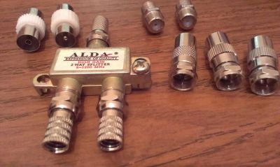 Лот: 6402471. Фото: 1. 2-WAY Splitter ALDA - антенный... Антенны